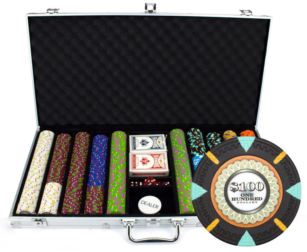 Gambling Games Casino Style Texas Hold′ Em Poker Set