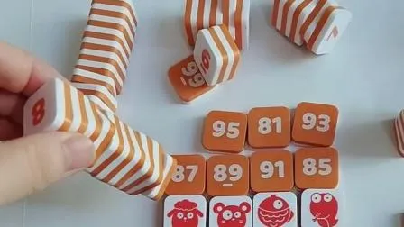 Giochi da tavolo per bambini con pezzi di gioco in plastica personalizzati di vendita calda