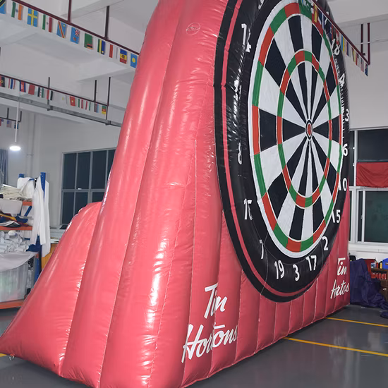 Bersaglio gonfiabile personalizzato in PVC per giochi gonfiabili all'aperto di team building