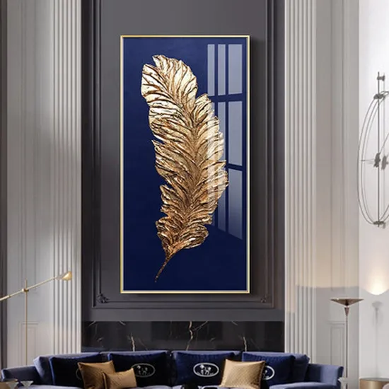 Arti da parete incorniciate in carta giclée astratta per la decorazione della vita
