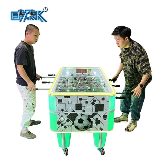 Calcio balilla Macchina da gioco sportiva Console arcade Gioco di riscatto di biglietti per adulti per interni